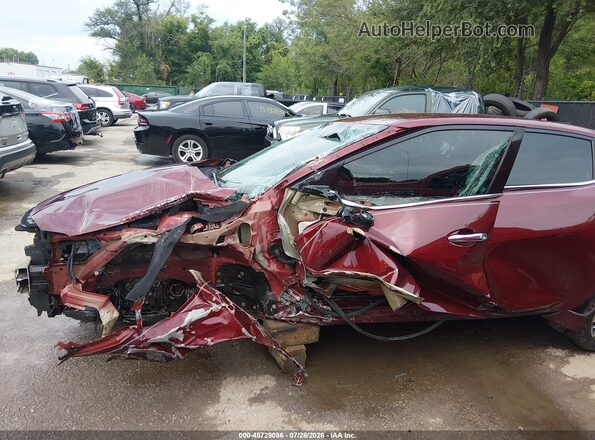 1N4AA6AP5JC409665 2018 NISSAN MAXIMA Red Դիմացի տեսք