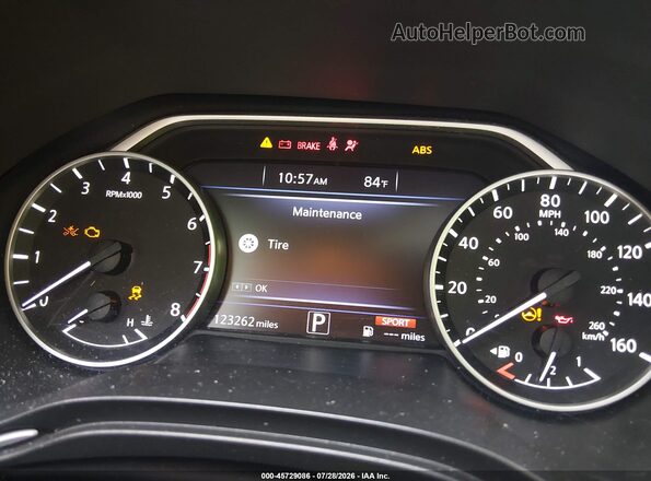 1N4AA6AP5JC409665 2018 NISSAN MAXIMA Red Հետևի նստատեղերի տեսք