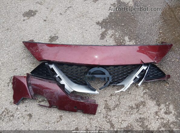 1N4AA6AP5JC409665 2018 NISSAN MAXIMA Red Սարքավորումների վահանակի տեսք