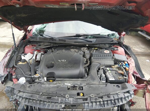 1N4AA6AP5JC409665 2018 NISSAN MAXIMA Red Հետևի տեսք