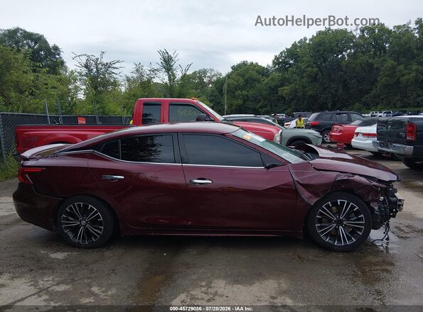 1N4AA6AP5JC409665 2018 NISSAN MAXIMA Red Սալոնի 360 աստիճան տեսք