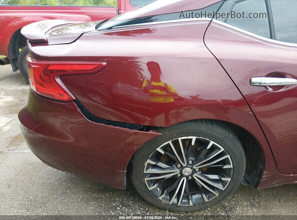 1N4AA6AP5JC409665 2018 NISSAN MAXIMA Red 