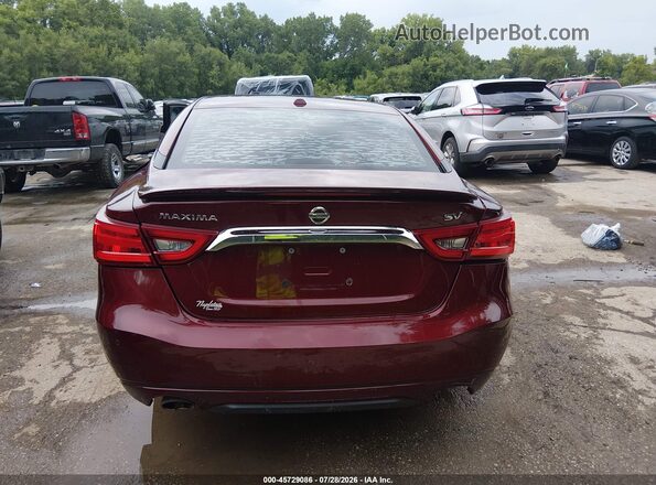 1N4AA6AP5JC409665 2018 NISSAN MAXIMA Red 