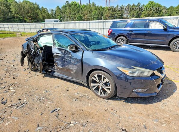1N4AA6AP6GC376796 2016 NISSAN MAXIMA Черный Передняя правая четверть