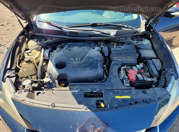 1N4AA6AP6GC376796 2016 NISSAN MAXIMA Черный Вид задней части салона