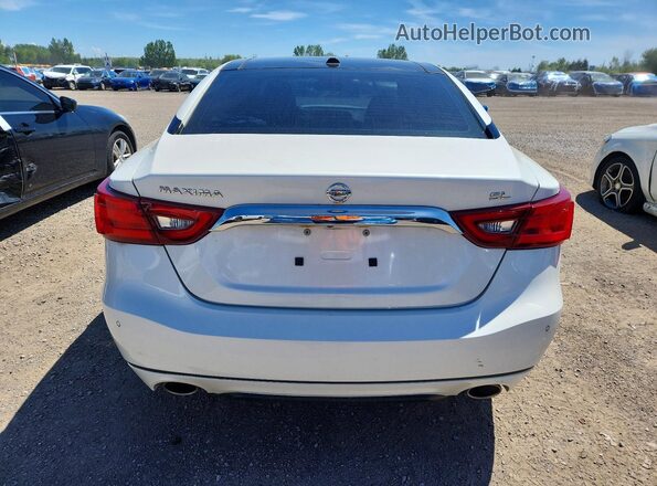 1N4AA6AP6GC382792 2016 NISSAN MAXIMA White Rear view