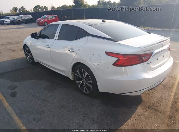 1N4AA6AP6GC384624 2016 NISSAN MAXIMA Белый Задняя левая четверть