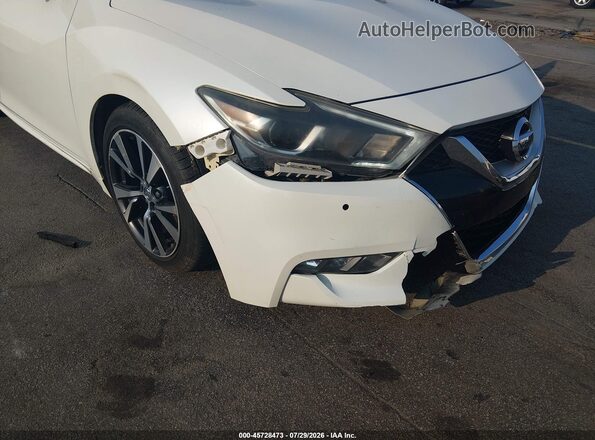 1N4AA6AP6GC384624 2016 NISSAN MAXIMA Белый Вид спереди