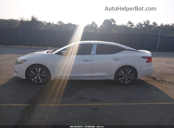 1N4AA6AP6GC384624 2016 NISSAN MAXIMA Белый Панорамный вид салона 360°