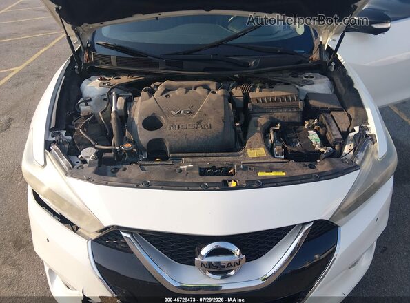 1N4AA6AP6GC384624 2016 NISSAN MAXIMA Белый Вид сзади