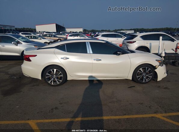 1N4AA6AP6GC384624 2016 NISSAN MAXIMA Белый Вид задней части салона