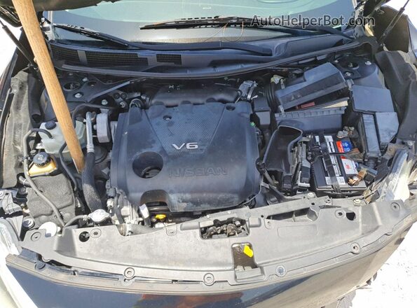 1N4AA6AP6GC390892 2016 NISSAN MAXIMA Black Rear interior view