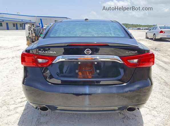 1N4AA6AP6GC390892 2016 NISSAN MAXIMA Black Rear view