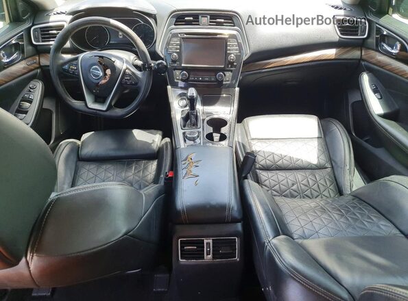 1N4AA6AP6GC390892 2016 NISSAN MAXIMA Black Dashboard view