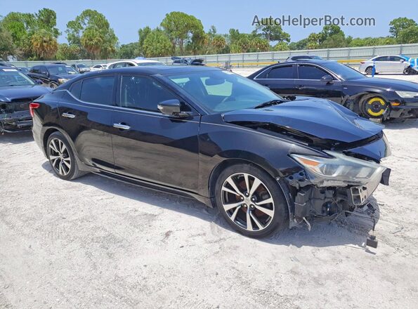 1N4AA6AP6GC390892 2016 NISSAN MAXIMA Black Front right