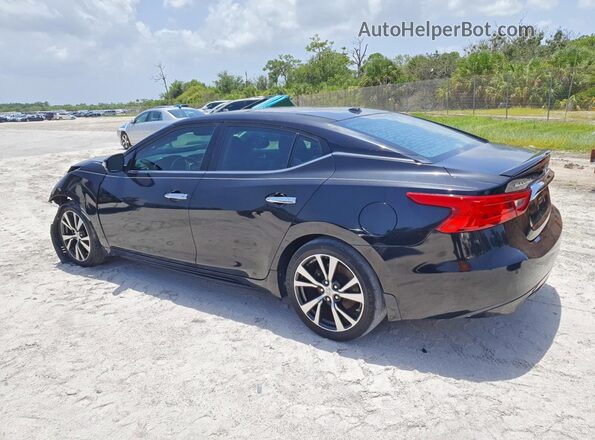 1N4AA6AP6GC390892 2016 NISSAN MAXIMA Black Rear left