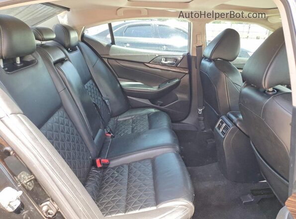 1N4AA6AP6GC390892 2016 NISSAN MAXIMA Black Rear seats view