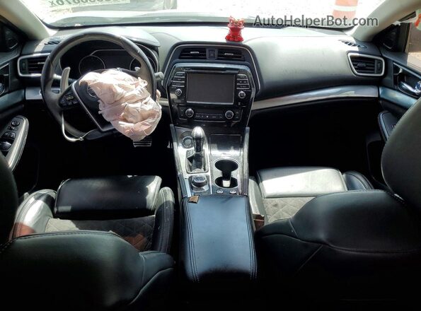 1N4AA6AP6GC406993 2016 NISSAN MAXIMA Black Առջևի վահանակի տեսք