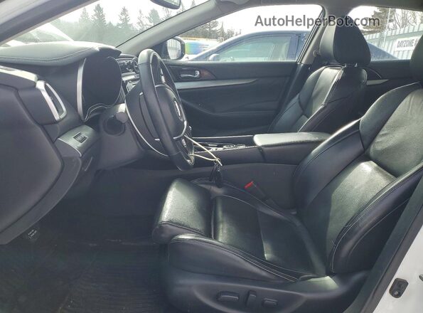 1N4AA6AP6GC419307 2016 NISSAN MAXIMA Белый Вид салона спереди