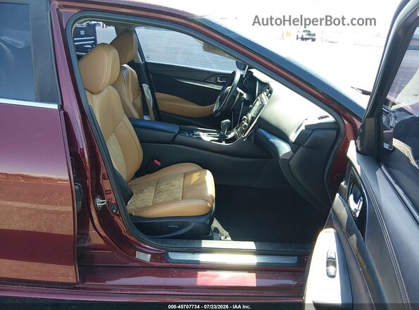 1N4AA6AP6GC425687 2016 NISSAN MAXIMA Burgundy Սալոնի դիմացի տեսք