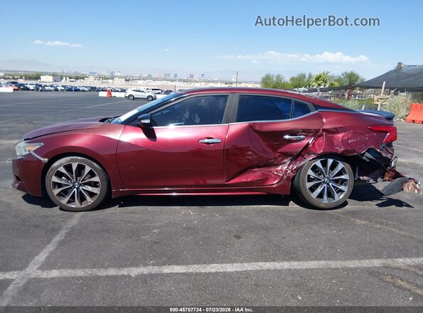 1N4AA6AP6GC425687 2016 NISSAN MAXIMA Burgundy 