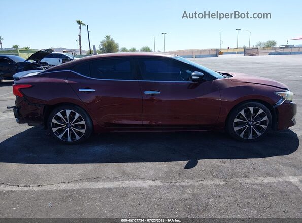 1N4AA6AP6GC425687 2016 NISSAN MAXIMA Burgundy Սալոնի 360 աստիճան տեսք