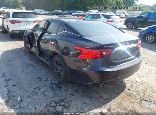 1N4AA6AP6GC433675 2016 NISSAN MAXIMA Black Rear left