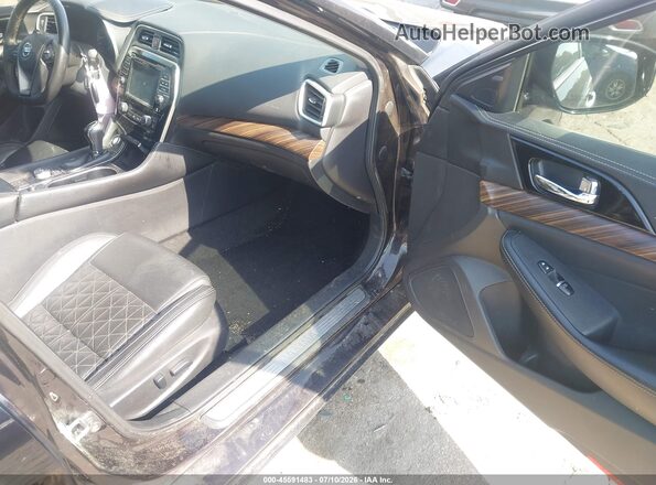 1N4AA6AP6GC433675 2016 NISSAN MAXIMA Black Front interior view