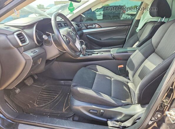 1N4AA6AP6GC449083 2016 NISSAN MAXIMA Black Vista interior delantera