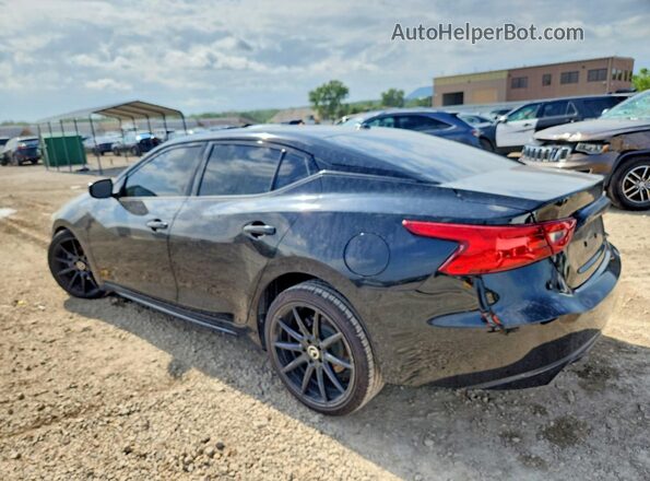 1N4AA6AP6GC449083 2016 NISSAN MAXIMA Black Trasero izquierdo