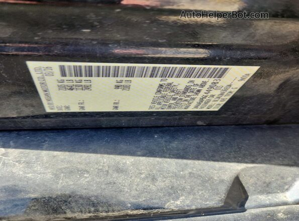 1N4AA6AP6GC449083 2016 NISSAN MAXIMA Black Vista del compartimento del motor