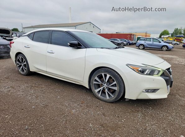 1N4AA6AP6GC903882 2016 NISSAN MAXIMA White Delantero derecho