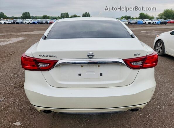 1N4AA6AP6GC903882 2016 NISSAN MAXIMA White Vista trasera