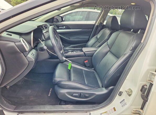 1N4AA6AP6GC903882 2016 NISSAN MAXIMA White Vista interior delantera