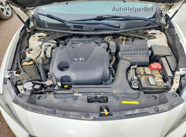 1N4AA6AP6GC903882 2016 NISSAN MAXIMA White Vista interior trasera