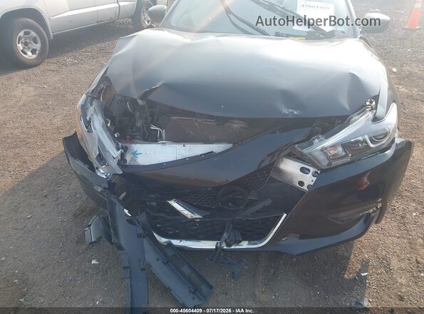 1N4AA6AP6HC363550 2017 NISSAN MAXIMA Black წინა ხედი