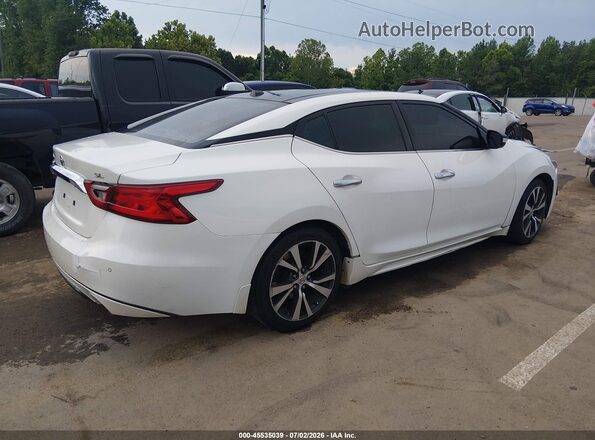 1N4AA6AP6HC365072 2017 NISSAN MAXIMA White Tył prawy