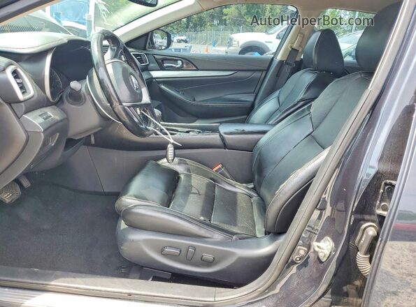 1N4AA6AP6HC367419 2017 NISSAN MAXIMA Charcoal Front interior view