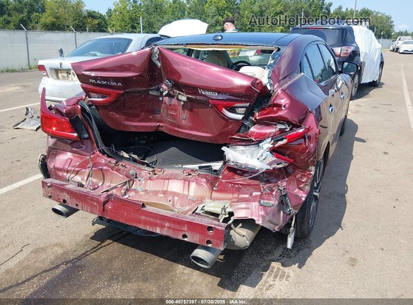1N4AA6AP6HC377397 2017 NISSAN MAXIMA Maroon Вид спереду