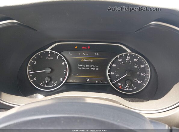 1N4AA6AP6HC377397 2017 NISSAN MAXIMA Maroon Вид задніх сидінь