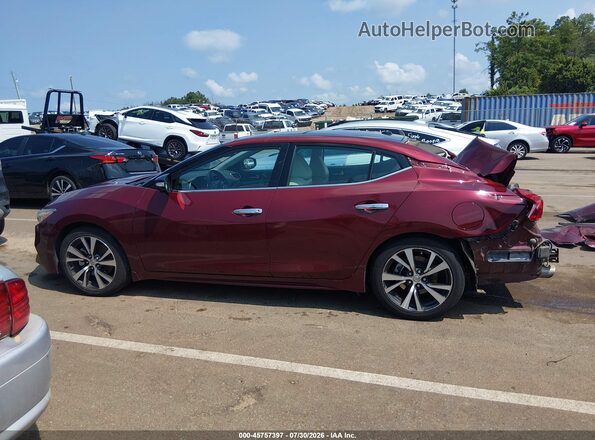 1N4AA6AP6HC377397 2017 NISSAN MAXIMA Maroon 
