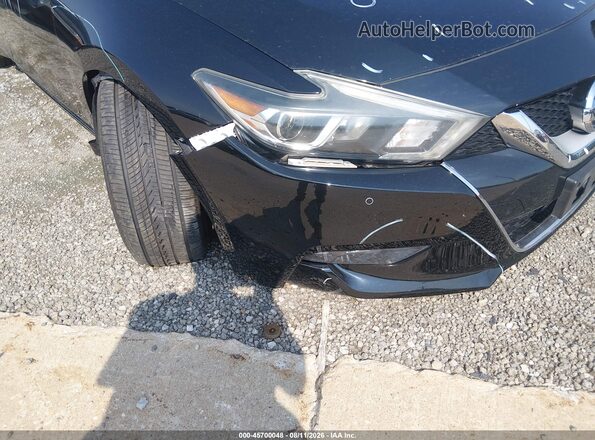 1N4AA6AP6HC387749 2017 NISSAN MAXIMA Black Front view