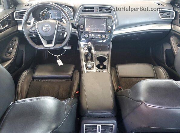 1N4AA6AP6HC389436 2017 NISSAN MAXIMA White Widok deski rozdzielczej