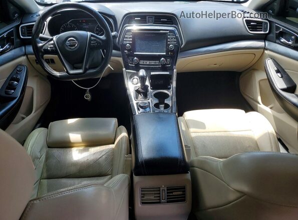 1N4AA6AP6HC392093 2017 NISSAN MAXIMA Gray Вид панелі приладів