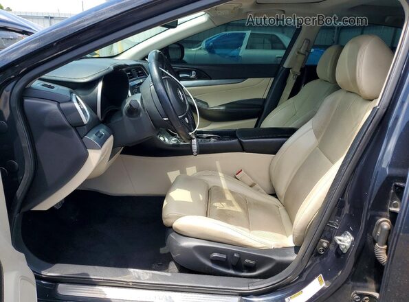 1N4AA6AP6HC392093 2017 NISSAN MAXIMA Gray Вид салону спереду