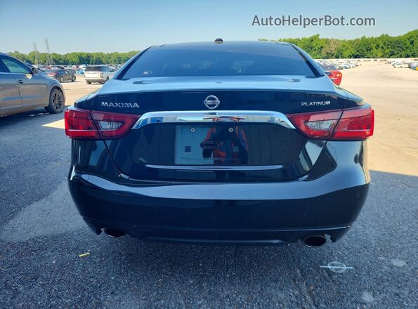 1N4AA6AP6HC394054 2017 NISSAN MAXIMA Black Rear view