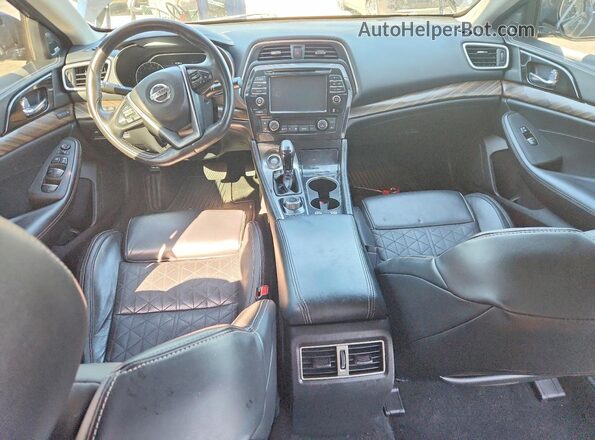 1N4AA6AP6HC394054 2017 NISSAN MAXIMA Black Dashboard view