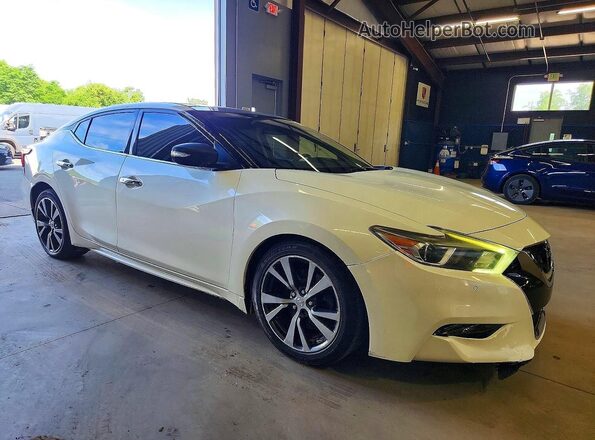 1N4AA6AP6HC403027 2017 NISSAN MAXIMA White Передня права чверть