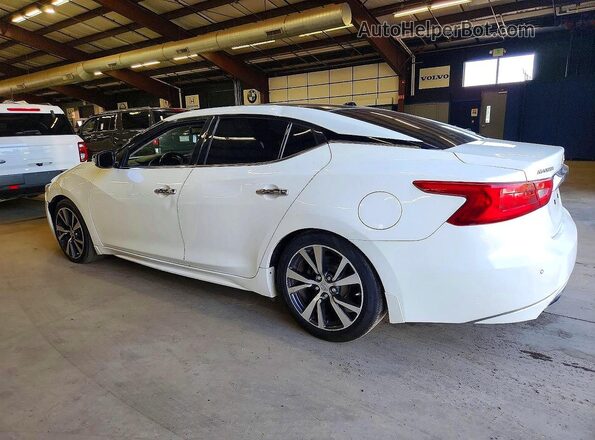 1N4AA6AP6HC403027 2017 NISSAN MAXIMA White Задня ліва чверть