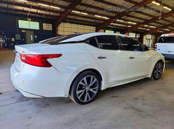 1N4AA6AP6HC403027 2017 NISSAN MAXIMA White Задня права чверть